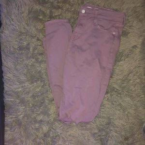 cute lilac pants!